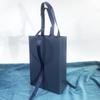 Bolsa Azul Marinho Estilo Novo Personalizada com Fita, Bolsa Tote Fashion para Joias, Caixa de Joias para Armazenamento, Pronta para Atacado