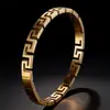 Pulsera de Acero de Titanio Pulverización Electrónica al Vacío Pulsera de Acero Inoxidable Nicho Versátil Lujo Ligero Gama Alta Pulsera Totalmente Diamantada Venta Directa de Fábrica