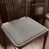 Almofada de Assento Estilo Chinês para Cadeira de Jantar, Almofada para Cadeira de Madeira de Sequóia, Almofada Espessa de Esponja, Almofada para Poltrona de Mesa de Chá, Almofada de Assento de Cadeira, Feito Sob Medida