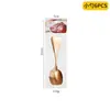 Amazon Transfronterizo Shangchao 6 Piezas Vajilla de Acero Inoxidable Cuchillo y Tenedor Cuchara Hotel Cuchillo y Tenedor para Steak Occidental Traje de 24 Piezas