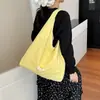 Bolso de mano con bordado floral suave estilo coreano para mujer 2026 Nuevo Verano Gran Capacidad Bolso de Hombro Bolso para el Trabajo Debajo del Brazo