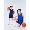 Conjunto de jersey de baloncesto de una sola capa, doble cara, para adultos y niños, adecuado para entrenamiento de baloncesto y uniformes de equipo, con diseño de malla para transpirabilidad y propiedades de secado rápido, con letras y números personalizables