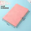 Cuaderno A5 con hebilla redonda, alta calidad, diseño creativo, adecuado para reuniones de negocios, preparación de exámenes y como regalo; personalizable con un logo