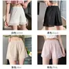 Pantalones de Seguridad de Seda de Hielo para Mujer Anti-Rozaduras Verano Delgados Leggings Se Pueden Usar por Fuera sin Enrollarse Sueltos Encaje Pantalones Cortos para la Piel