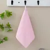 Toalla Pequeña Infantil Lisa y Delgada de Algodón Puro Absorbente Suave Sin Pelusa Cuadrada Pequeña Toalla de Bolsillo para Guardería
