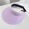 Chapéu Infantil Bebê Anti-UV Chapéu de Sol Chapéu de Proteção Solar Aba Larga Topo Aberto UPF50 Chapéu de Verão Dobrável
