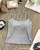 Versión Mejorada de Camisola de Color Sólido Tencel Lyocell Belleza Dopamina Espalda Descubierta con Copas para Primavera y Verano, Corte Ajustado, Top Versátil