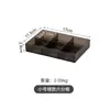 Bainabang Caja de Clasificación de Piezas para Primeros Bloques de Construcción Estante de Acabado Lego Juguete Partículas Pequeñas y Micro Caja de Almacenamiento Transparente