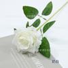 Simulação Pequena Rosa Europeia Ramo Único Tecido de Seda Flor Artificial Estilo Europeu Casa Sala de Estar Decoração Suave Shopping Center Vitrine Expositores Layout