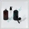 Frasco de shampoo de 220ml, frasco com pump para álcool em gel, frasco de loção, frasco de gel de banho com bico de pato de 220ML, frasco de detergente
