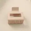 Clip de pinza de agarre cuadrado mate de material PS Guanyang pinza de pelo explosiva de Amazon transfronteriza con juego combinado