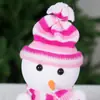 Bolsa de manzana navideña Bolsa de regalo de manzana rayada de Nochebuena Bolsa de regalo de fruta Ping An Bolsa de regalo de manzana con muñeco de nieve navideño