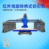 CNC PLC Infrarrojo Cuatro Vías Tipo Puente de Columna Máquina de Corte Automático de Placa de Especificación de Piedra Inteligente