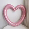 Nuevo Marco de Fotos de Amor Hueco de 40 pulgadas Globo de Película de Aluminio Decoración para Fiesta de Cumpleaños de Bebé Accesorios para Fotos de Boda