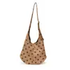 Bolso de Hombro Retro de Lunares para Mujer, Nuevo Estilo de Otoño, Bolso Tote Versátil de Uso Diario de Alta Gama para el Antebrazo