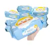 Papel Higiénico Húmedo de Origen Vegetal 80 Aplicaciones Toallitas Húmedas Portátiles para Baño Papel Higiénico Desechable en el Inodoro Toallitas para el Cuidado de las Partes Íntimas Venta al por Mayor