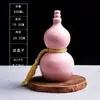 Una Botella de Vino de Cerámica Jin Calabaza Olla de Vino Vintage Tarro de Vino Sellado 500ml Cava Doméstica Tarro para Licores Botella de Vino Vacía