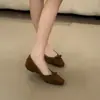 Nueva Colección Otoño 2026: Zapatos Mary Jane para Mujer con Punta Cuadrada, Moño y Tacón Bajo, sin Cierre, para el Trayecto al Trabajo