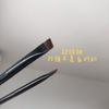 Wang Xiaoxiao mismo estilo pincel delineador de ojos de hoja A102 cabeza plana oblicua pincel para cejas ojo gusano de seda tumbado ceja polvo corrector pincel de maquillaje