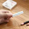 Cuchillas de acero inoxidable para recortar cejas, cuchillas de belleza desechables, rastrillos para cejas, herramientas de maquillaje para dar forma a las cejas, cuchillas onduladas para recortar cejas