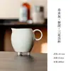 Colección Elegante de Juego de Té para el Hogar Estilo Dinastías Tang y Song, Juego de Tres Piezas de Cerámica: Gaiwan, Tetera y Tazas de Té