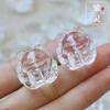 Espíritu joven caricatura cristal natural cristal rosa pulsera de partículas grandes zorro de nueve colas femenino accesorios de joyería diy al por mayor
