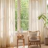 Cortinas de Fio de Linho Verticais Blackout Fio de Linho Sala de Chá Zen Estilo Japonês Filtro de Luz Opaco Algodão-Linho Telas de Janela Estilo Japonês