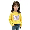 Camiseta Súper Linda de Manga Larga para Niña 2026 Nuevo Otoño Bebé Dibujos Animados Algodón Puro Top Camiseta Básica Infantil Moda de Otoño Camiseta
