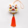 Muñeco de Felpa Festivo Estilo Chino con Borla de León Decoración Colgante Muñeco del Zodiaco Año Nuevo Serpiente Wanglong Tesoro Decoración Festiva