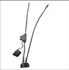 Portafusibles de Hoja Impermeable Tamaño Mediano Xhx001 con Cable Negro Calibre 12 y Terminal Negro Portafusibles Caja de Fusibles 20cm+20cm
