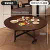 Mesa de jantar empilhável, mesa de jantar estilo vintage, mesa de jantar para casa, mesa de jantar redonda para todos comerem juntos, nova mesa redonda grande