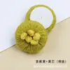 Botón de Hilo de Lana Puro Hecho a Mano Baixi Suéter de Doble Color Abrigo de Lana Crochet Botón Chaqueta Botón Decorativo Accesorios