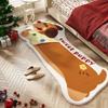 Linda Manta de Imitación Cachemir con Manchas de Teckel para el Hogar, Sala de Estar, Dormitorio, Balcón, Espesa, a Prueba de Polvo, Antideslizante, para Ventana Saliente, Mesita de Noche