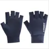 Guantes de sol de verano para montar hombres dos dedos expuestos medio dedo pesca Luya fitness al aire libre dedos abiertos outlet de fábrica