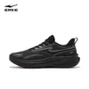 Tênis de corrida Hongxing Erke Hunter 2 para homens, cabedal em couro, resistente à água, sola macia, leve, absorvente de choque, resistente ao desgaste