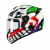 Espejo Transparente Casco de Motocicleta Eléctrica Moda para Hombres y Mujeres Cuatro Estaciones Coche Eléctrico Casco Completo Bluetooth Cola Casco Colorido