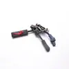 Tirador de cremallera con cordón para mochilas y bolsos, tirador de cremallera moldeado por inyección de TPU, material de TPU, personalizable