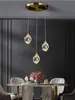 Candelabro Pequeño de Cristal de Lujo Ligero Moderno Minimalista Sala de Estar Comedor Barra de Bar Dormitorio Mesita de Noche Pared de Fondo Luz Decorativa Otro Ninguno