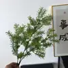 Pino Penglai Planta Verde Simulada Ramas y Hojas de Techo Fuegos Artificiales de Boda Fila de Hojas Plantas Verdes Plantas Verdes de Vainilla Flor Simulada Pino Penglai