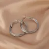 Pendientes de Aro Grandes, Varios Estilos Recomendados, Sensación de Lujo Ligero de Gama Alta, Nuevos Pendientes de Cobre para Mujer, Joyería Vintage, Transfronterizos Europeos y Americanos