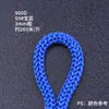 Suministro directo de fábrica de bolsas de lona de colores con cierres de cordón, en stock en blanco y negro, ganchillos huecos, cuerda de polipropileno PP de cuatro agujas.