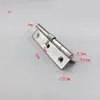 Dobradiça de mola de aço inoxidável 304 de 4 polegadas com fechamento automático e retorno para armários e guarda-roupas com mola de amortecimento