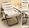 Fabricante de sofás reclinable para dormir sofá individual balcón dormitorio silla con respaldo plegable buena para siesta sofá perezoso