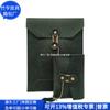Bolsa para Computadora de Cuero RPET Bolsa Cruzada de PU para Portátil Estilo Japonés Funda de Negocios para Computadora Fábrica de Personalización
