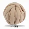 Cojín Almohada de Algodón Relleno de Corazón Tejido a Mano Ultra Grueso Contorno de Cama Nido para Gato y Perro Bolas de Lana de Algodón de Leche Paquete de Materiales de Tejido DIY
