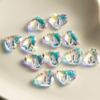 Cross-Border 18mm galvanizado Aurora amor cristal pingente acessórios único furo pingente mágico atacado 12/saco