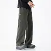 Pantalones Casuales de Alta Gama Estilo Primavera y Otoño Emperor Paul para Hombre Marca de Tendencia Rectos Holgados Versátiles Pantalones de Trabajo
