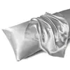 Amazon Aliexpress Funda de almohada individual Satén de seda helada Imitación de seda Seda Funda de almohada Venta al por mayor de fábrica transfronteriza Temu