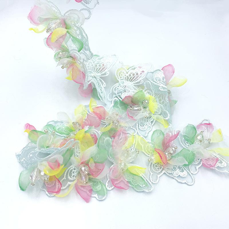 欧根纱花边30