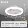 2025 transfronteiriço novo LED aromaterapia E27 parafuso ventilador luz três cores escurecimento mudo e27 plástico pequeno ventilador